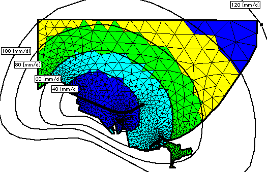 Mesh with Data calculated in Exact Mode